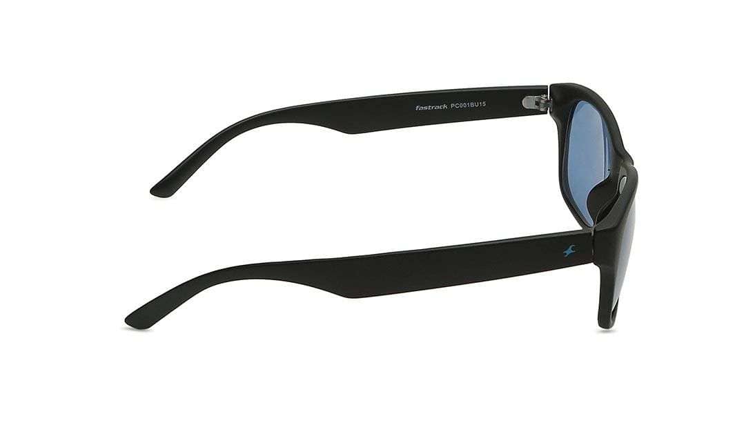 Fastrack Black Blue Wayferer Sunglass (PC001BU15V|54)