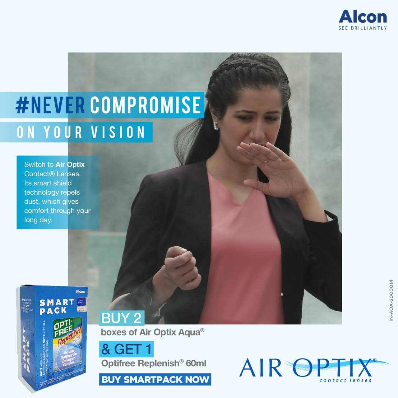 Alcon Air Optix Aqua Monthly Disposable Contact Lens